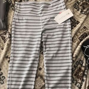 Athleta Stripe Capris